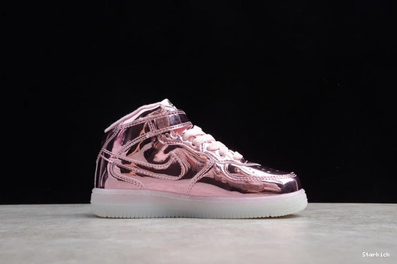 1 Mid Nike Pink WB Air 314197-8300 Force Kids Rose 0327